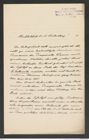 k.k. naturhistorisches Hofmuseum, Intendanzakten 1885-1896 (Hauer), Aktenzahl Z.303/1892, Seite 1
